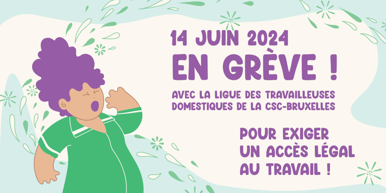 « Je crois que la lutte doit se jouer en collaboration avec toutes les organisations qui luttent pour les sans papiers » Entretien avec Régine, membre de la Ligue des Travailleuses domestiques sans papiers