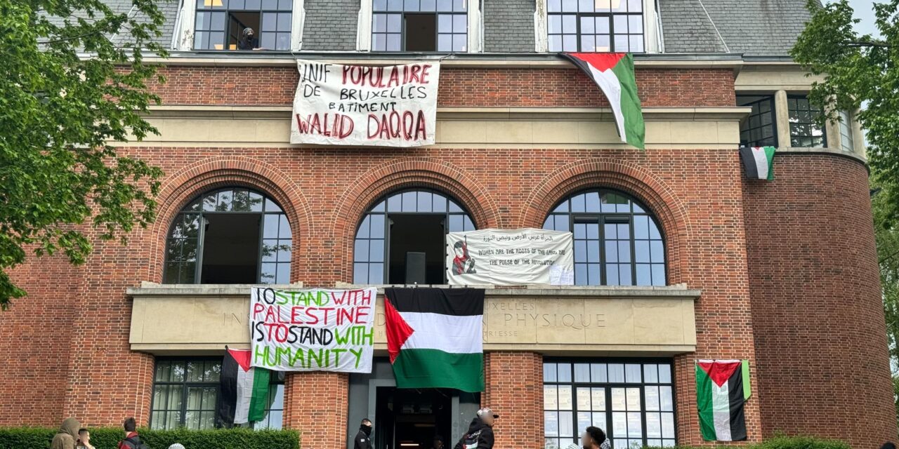 Non à la répression du mouvement de solidarité avec la Palestine à l’ULB