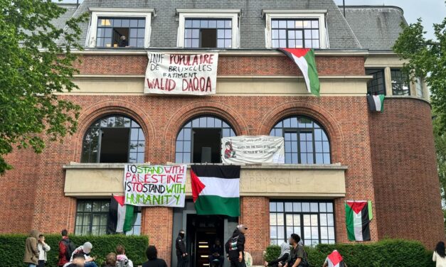 Non à la répression du mouvement de solidarité avec la Palestine à l’ULB